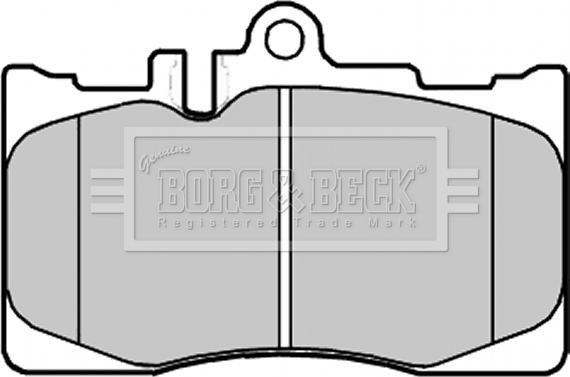 Borg & Beck BBP2230 - Komplet Pločica, disk-kočnica www.molydon.hr