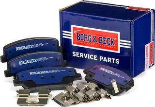 Borg & Beck BBP2238 - Komplet Pločica, disk-kočnica www.molydon.hr