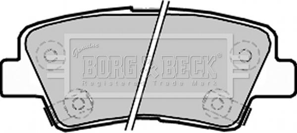 Borg & Beck BBP2220 - Komplet Pločica, disk-kočnica www.molydon.hr