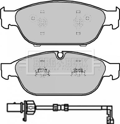 Japanparts JPA-0925 - Komplet Pločica, disk-kočnica www.molydon.hr