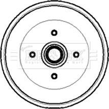 Borg & Beck BBR7000 - Bubanj kočnica www.molydon.hr