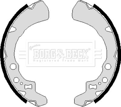 Borg & Beck BBS6099 - Komplet kočnica, bubanj kočnice www.molydon.hr