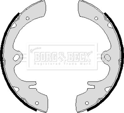 Borg & Beck BBS6096 - Komplet kočnica, bubanj kočnice www.molydon.hr