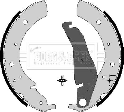 Borg & Beck BBS6068 - Komplet kočnica, bubanj kočnice www.molydon.hr