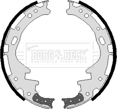 Borg & Beck BBS6003 - Komplet kočnica, bubanj kočnice www.molydon.hr