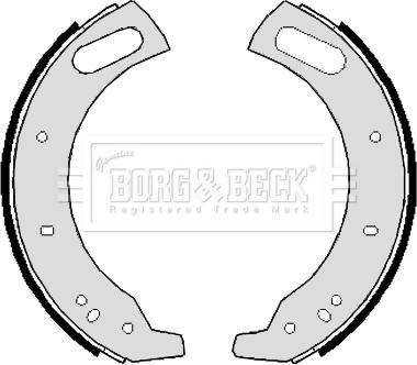 Borg & Beck BBS6007 - Komplet kočnica, bubanj kočnice www.molydon.hr