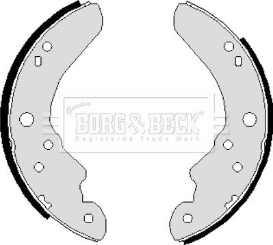 Borg & Beck BBS6011 - Komplet kočnica, bubanj kočnice www.molydon.hr