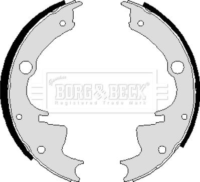 Borg & Beck BBS6025 - Komplet kočnica, bubanj kočnice www.molydon.hr