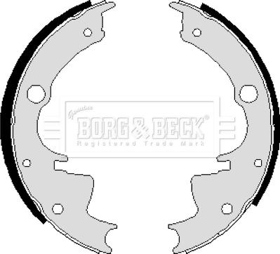 Borg & Beck BBS6021 - Komplet kočnica, bubanj kočnice www.molydon.hr