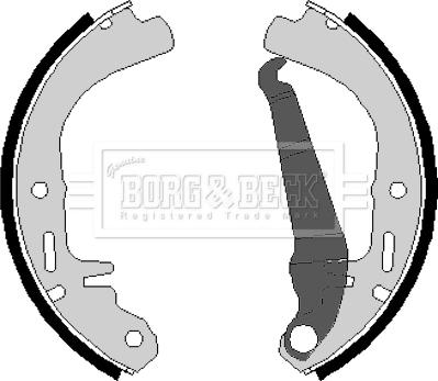 Borg & Beck BBS6076 - Komplet kočnica, bubanj kočnice www.molydon.hr