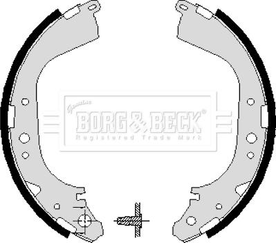 Borg & Beck BBS6193 - Komplet kočnica, bubanj kočnice www.molydon.hr