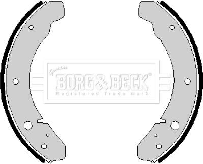 Borg & Beck BBS6141 - Komplet kočnica, bubanj kočnice www.molydon.hr