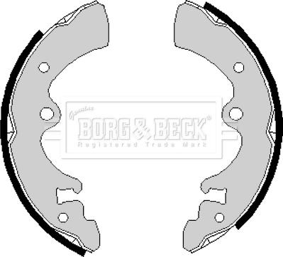 Borg & Beck BBS6159 - Komplet kočnica, bubanj kočnice www.molydon.hr