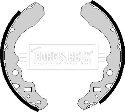 Borg & Beck BBS6152 - Komplet kočnica, bubanj kočnice www.molydon.hr