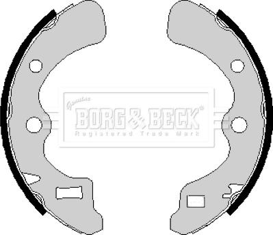 Borg & Beck BBS6169 - Komplet kočnica, bubanj kočnice www.molydon.hr