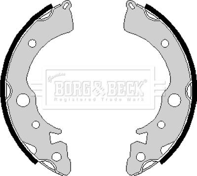 Borg & Beck BBS6164 - Komplet kočnica, bubanj kočnice www.molydon.hr