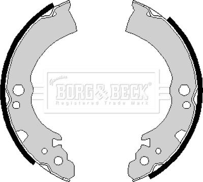 Borg & Beck BBS6163 - Komplet kočnica, bubanj kočnice www.molydon.hr