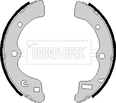 Borg & Beck BBS6167 - Komplet kočnica, bubanj kočnice www.molydon.hr