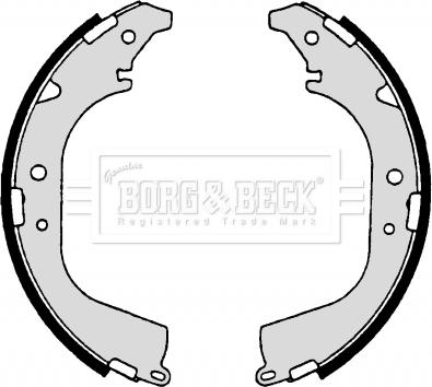 Borg & Beck BBS6182 - Komplet kočnica, bubanj kočnice www.molydon.hr