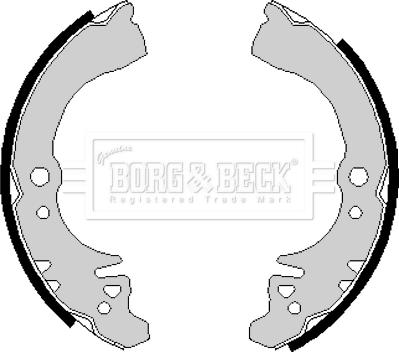 Borg & Beck BBS6139 - Komplet kočnica, bubanj kočnice www.molydon.hr