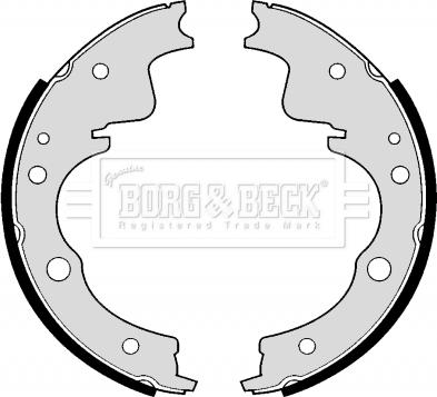 Borg & Beck BBS6175 - Komplet kočnica, bubanj kočnice www.molydon.hr