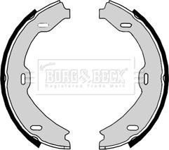 Borg & Beck BBS6372 - Komplet kočionih obloga, rucna kočnica www.molydon.hr