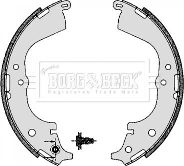 Borg & Beck BBS6291 - Komplet kočnica, bubanj kočnice www.molydon.hr