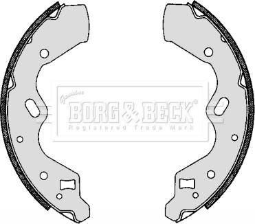 Borg & Beck BBS6276 - Komplet kočnica, bubanj kočnice www.molydon.hr