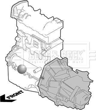 Borg & Beck BEM4097 - Nosač motora www.molydon.hr