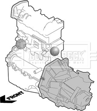 Borg & Beck BEM4059 - Nosač motora www.molydon.hr