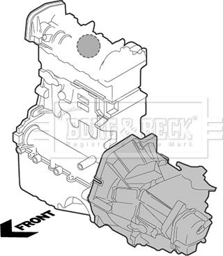 Borg & Beck BEM4006 - Nosač motora www.molydon.hr