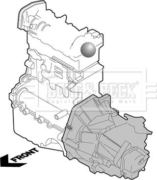 Borg & Beck BEM4231 - Nosač motora www.molydon.hr