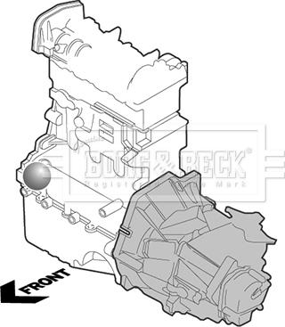 Borg & Beck BEM3953 - Nosač motora www.molydon.hr