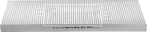 Borg & Beck BFC1063 - Filter kabine www.molydon.hr