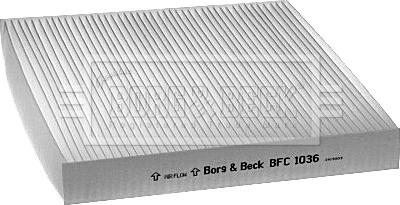 Borg & Beck BFC1036 - Filter kabine www.molydon.hr