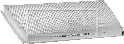 Borg & Beck BFC1024 - Filter kabine www.molydon.hr