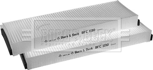 Borg & Beck BFC1110 - Filter kabine www.molydon.hr