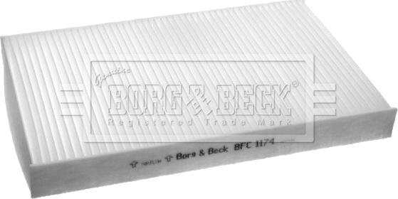 Borg & Beck BFC1174 - Filter kabine www.molydon.hr
