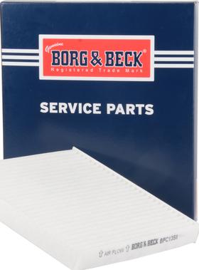 Borg & Beck BFC1358 - Filter kabine www.molydon.hr