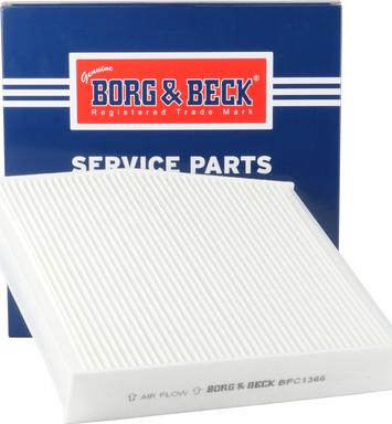 Borg & Beck BFC1366 - Filter kabine www.molydon.hr