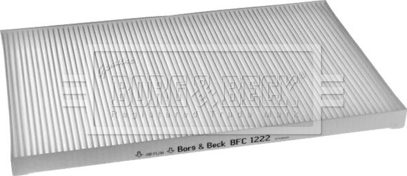 Borg & Beck BFC1222 - Filter kabine www.molydon.hr