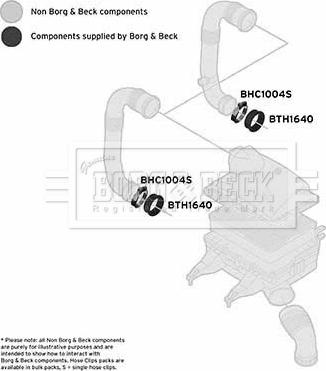 Borg & Beck BTH1640 - Crijevo interkulera www.molydon.hr