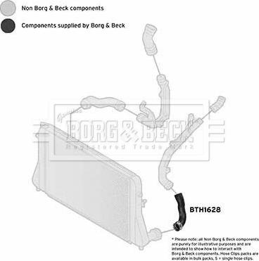 Borg & Beck BTH1628 - Crijevo interkulera www.molydon.hr