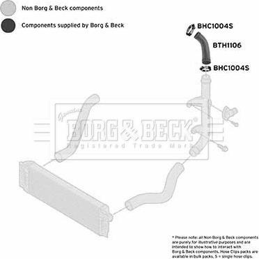 Borg & Beck BTH1106 - Crijevo interkulera www.molydon.hr