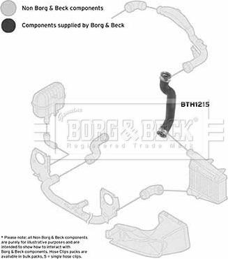 Borg & Beck BTH1215 - Crijevo interkulera www.molydon.hr