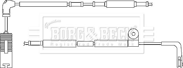 Borg & Beck BWL3047 - Signalni kontakt, trosenje kočione plocice www.molydon.hr