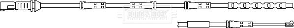 Borg & Beck BWL3105 - Signalni kontakt, trosenje kočione plocice www.molydon.hr