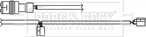 Borg & Beck BWL3135 - Signalni kontakt, trosenje kočione plocice www.molydon.hr