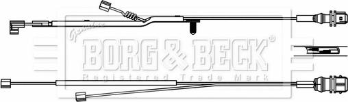 Borg & Beck BWL33085 - Signalni kontakt, trosenje kočione plocice www.molydon.hr