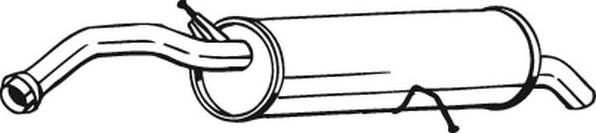 Bosal 135-093 - Zadnji Ispušni lonac www.molydon.hr